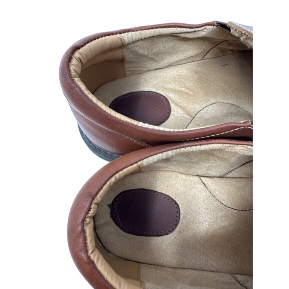 BORN Men's Han Sawyer Leather Shoes With Elastic Gore & Cushioned Insole Size 7 - Picture 7 of 10